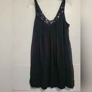 Shu Lami Women's Silk Little Black Dress Size Large NWT